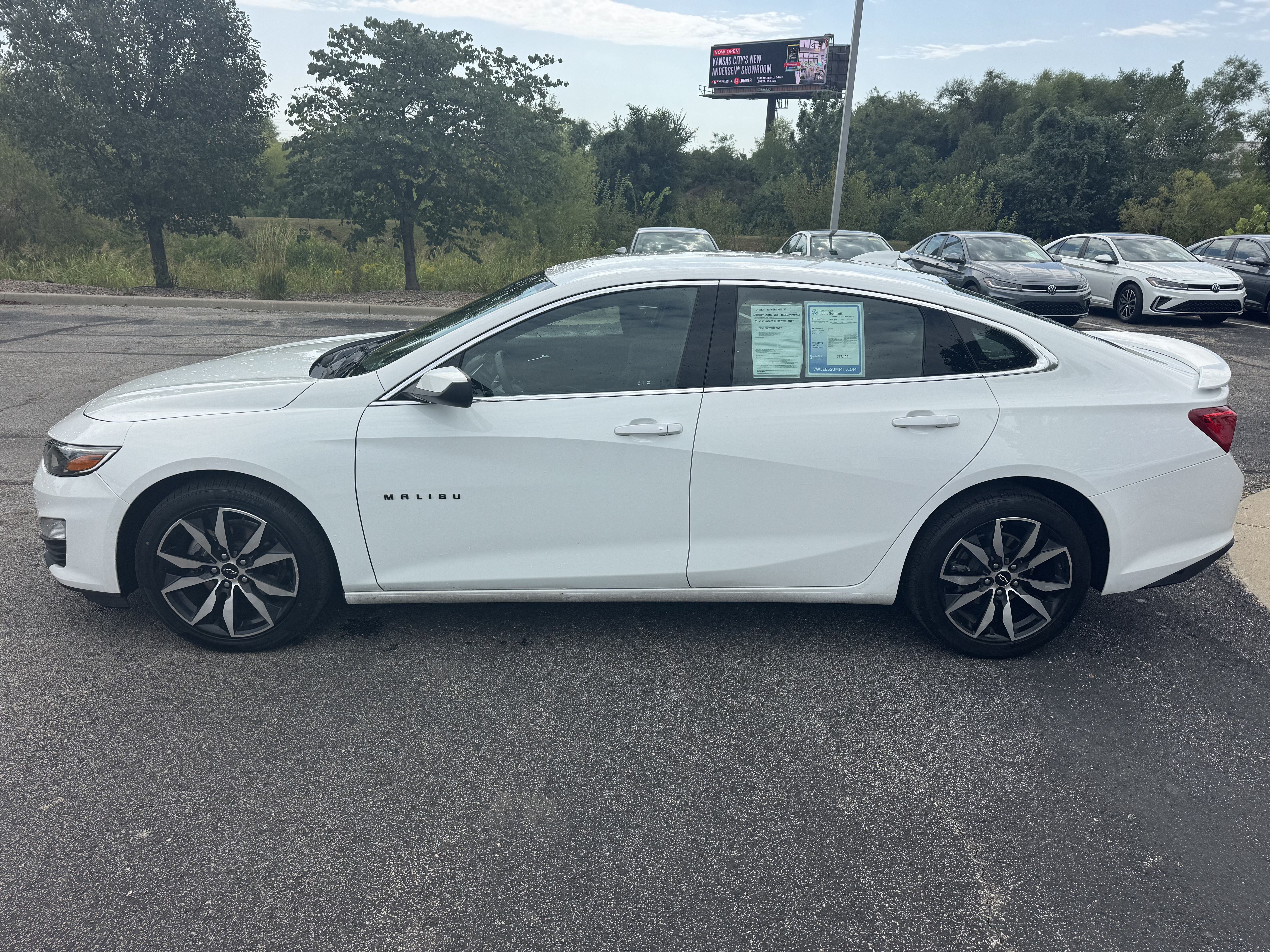 Used 2025 Chevrolet Malibu RS with VIN 1G1ZG5ST7SF104162 for sale in Kansas City