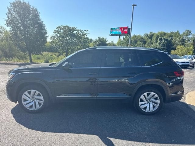 Used 2021 Volkswagen Atlas SEL with VIN 1V2BR2CA1MC502100 for sale in Kansas City