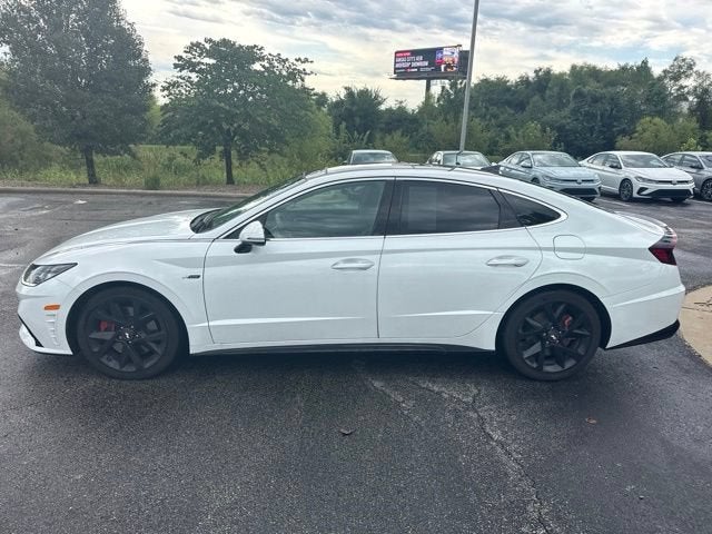 Used 2022 Hyundai Sonata N Line with VIN 5NPEK4JC0NH146196 for sale in Kansas City